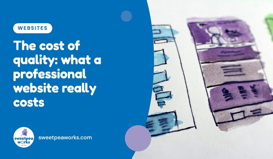 The cost of quality: understanding the expense of professional websites